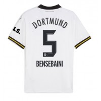 Maglie da calcio Borussia Dortmund Ramy Bensebaini #5 Terza Maglia 2024-25 Manica Corta